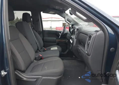 2021 GMC Sierra 1500 4Wd Short Box Elevation from USA, damaged, VIN 3GTU9CED3MG176496